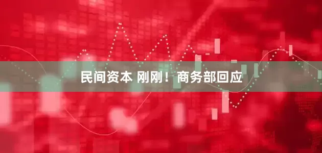 民间资本 刚刚！商务部回应