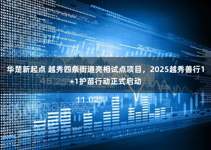 华楚新起点 越秀四条街道亮相试点项目，2025越秀善行1+1护苗行动正式启动