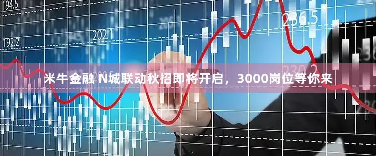 米牛金融 N城联动秋招即将开启，3000岗位等你来